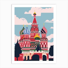 Moscow Cathedral 2 Art Print