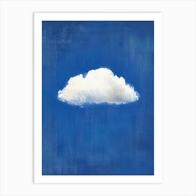 Cloud Wall Art Painting Blue Sky Print Art Print