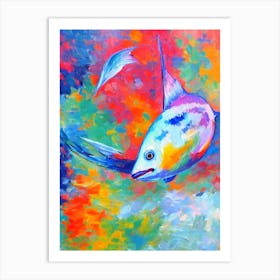 Unicornfish II Matisse Inspired Art Print