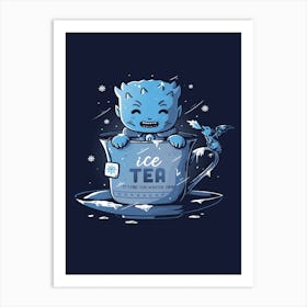 Ice Tea Art Print