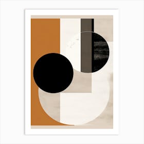 Avant Garde Abstractions; Bauhaus Whispers Art Print
