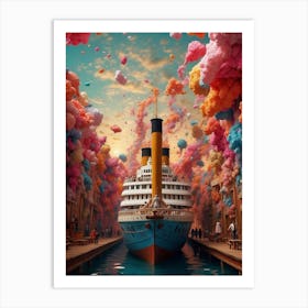 'Titanic' 1 Art Print