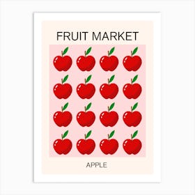 Apple Market Art Print