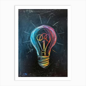 Light Bulb 17 Art Print