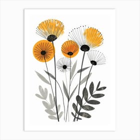 Dandelion Print 1 Art Print