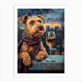 Sophisticated Terrier 5 Art Print