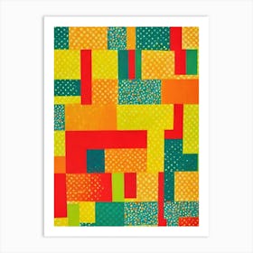 Abstract Shapes Art Print