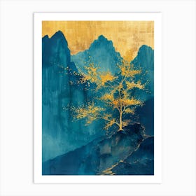 Tree Of Gold Art Print