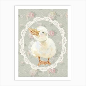 Nursery Duck Art Print