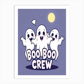 Boo Boo Crew 6 Art Print