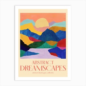 Abstract Dreamscapes Landscape Collection 56 Art Print