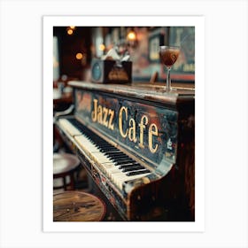 Jazz Cafe 1 Art Print