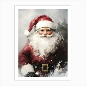 Santa Claus 33 Art Print