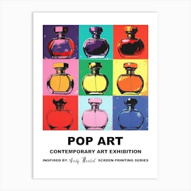 Poster Perfume Bottle Pop Art 2 Art Print