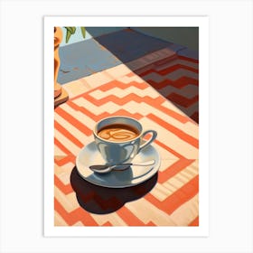 Caffe Latte 2 Art Print