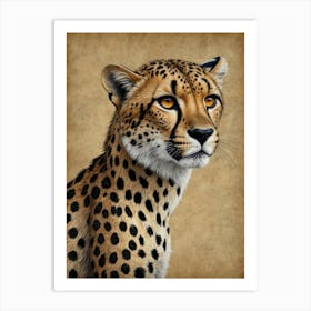 Cheetah 5 Art Print