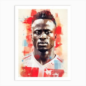 Sadio Mane (2) Art Print