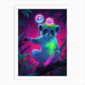 Lemur 2 Art Print