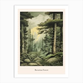 Bavarian Forest Art Print