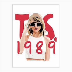 Taylor Swift 1989 4 Art Print