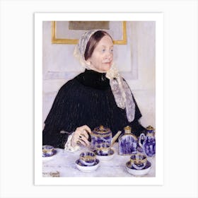 Lady At The Tea Table (1883–1885), Mary Cassatt Art Print