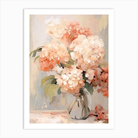 Hydrangea Flower Still Life Painting 4 Dreamy Art Print