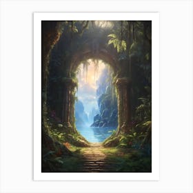 Gateway To The Jungle Art Print