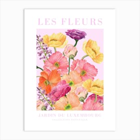 Flower Market Art Print