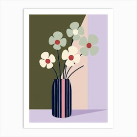 Flowers In A Vase 11 Art Print