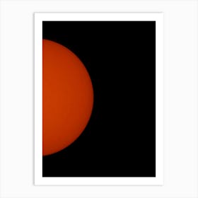 Half Sun Art Print