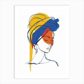 Colombia Art Print