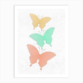 Light Butterflies Art Print