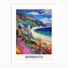Barmouth Wales 2 Uk Travel Poster Art Print
