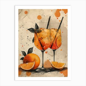 Aperol Spritz Art Print 152 Art Print