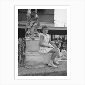 Untitled Photo, Possibly Related To Parade Of The Floats, National Rice Festival, Crowley, Louisiana By Russel Art Print