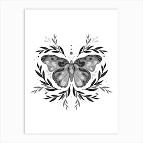 Mystic Butterfly Art Print