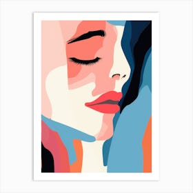 Portrait Of A Woman 61 Art Print