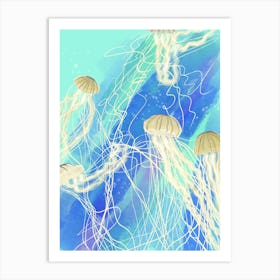 Jellyfish Art Print