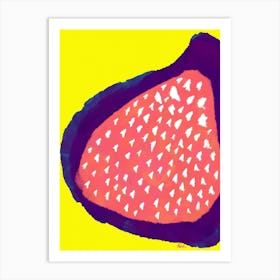 Fig Fruit - Artwork Art Print