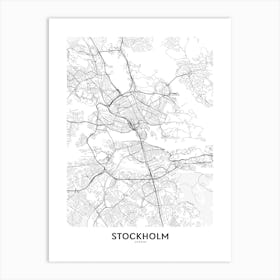 Stockholm Art Print