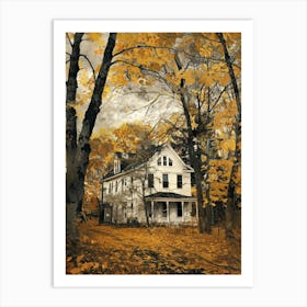 Old House In The Woods Art Print