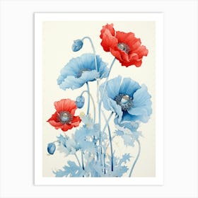 Poppies 5 Art Print