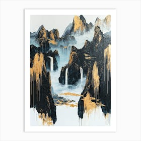 Pamir Dreams Mystical Harmony Art Print