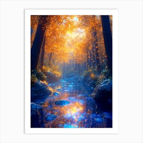 Autumn In The Forest Poster