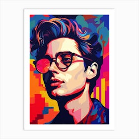 Everett Retro Pop Art 18 Art Print