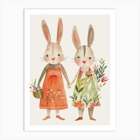 Little Bunnies Art Print