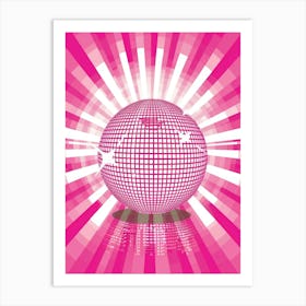 Disco Ball Vector Art Print