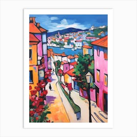 Santander Spain 1 Fauvist Painting Art Print