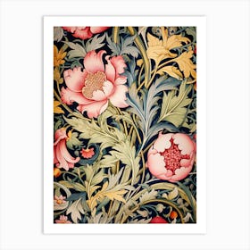 William Morris Wallpaper 202 Art Print