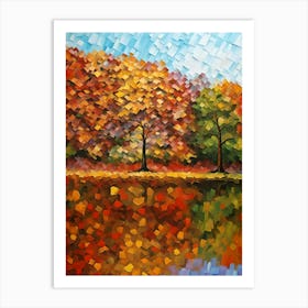 Landscape abstract Art Print